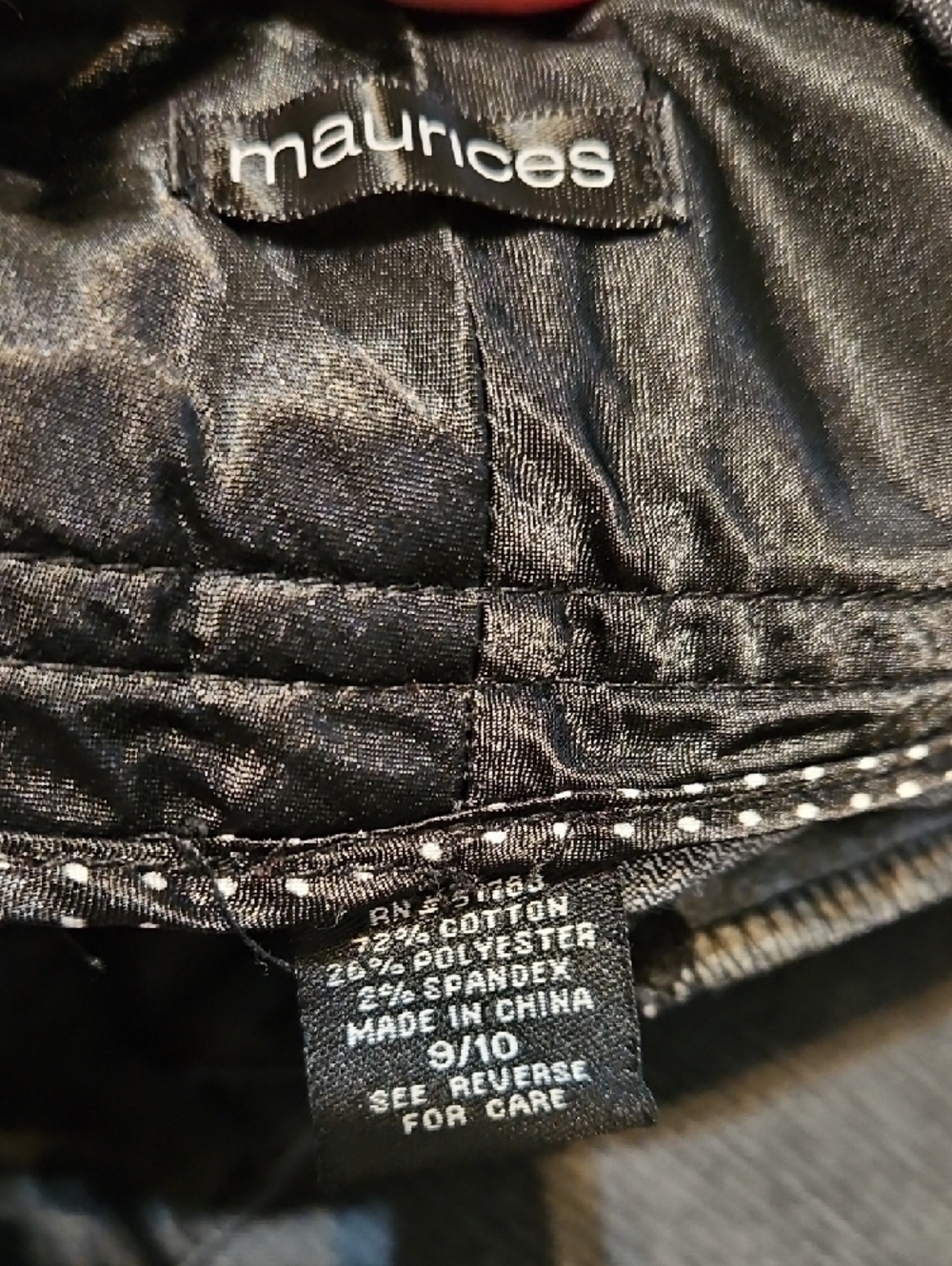 Maurices Charcoal Boot Cut Dress Pants - Picture 5 of 5